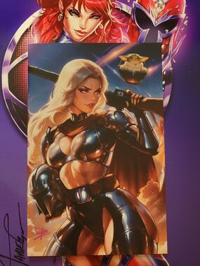 Artist Alley Comics Multiverse Saga #1 Female Mandalorian Cosplay 🏜🐍🏜